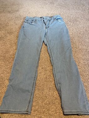 Slim Straight Men’s Jeans - Light Blue